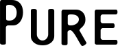 Pure Font