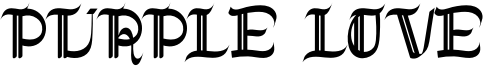 Purple Love Font