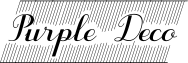 Purple Deco Font