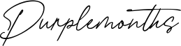 Purplemonths Font