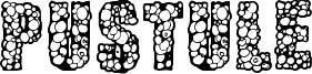 Pustule Font