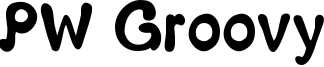 PW Groovy Font