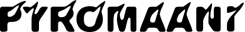 Pyromaani Font