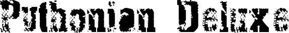 Pythonian Deluxe Font