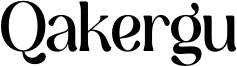 Qakergu Font