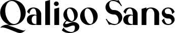 Qaligo Sans Font