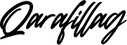 Qarafillag Font
