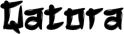 Qatora Font