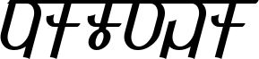 Qijomi Italic.otf