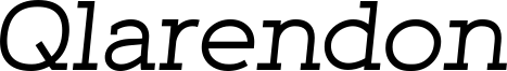 qlarendon italic.otf