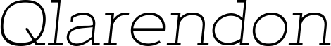 qlarendon light italic.otf