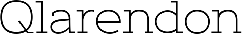 Qlarendon Font