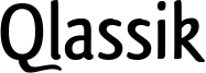 Qlassik Font