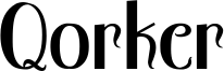 Qorker.otf