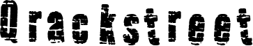 Qrackstreet Font