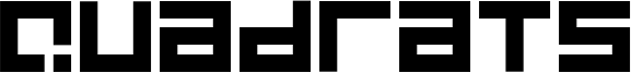 Quadrats Font