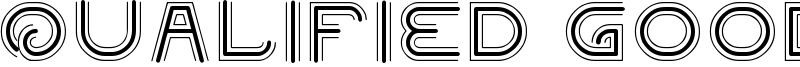 Qualified Good Font