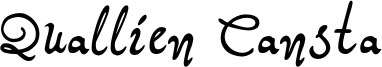 Quallien Cansta Font