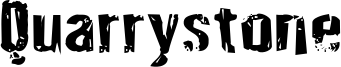 Quarrystone Font