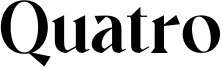 Quatro Font
