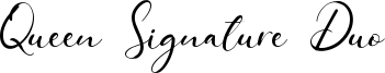Queen Signature Script.otf