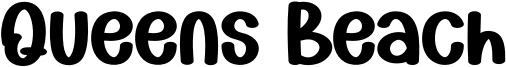 Queens Beach Font