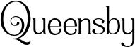 Queensby  demo.otf
