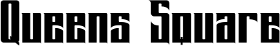 Queens Square Font