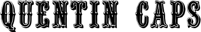 Quentin Caps Font