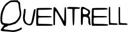 Quentrell Font