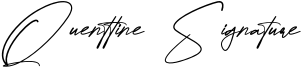 Quenttine Signature Font