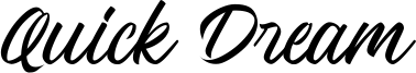 Quick Dream Font