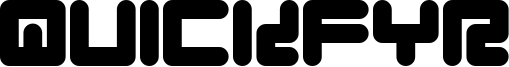 Quickfyr Font