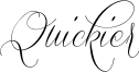 Quickier Font