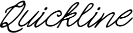 Quickline Font