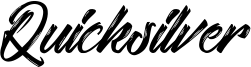 Quicksilver Font