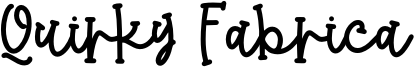 Quirky Fabrica Font