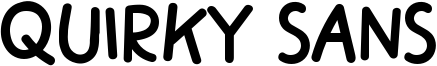 Quirky Sans Font