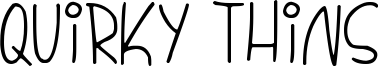 Quirky Thins Font