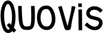 Quovis Font
