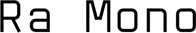 Ra-Mono.otf