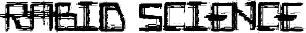 Rabid Science Font
