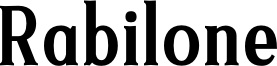 Rabilone Font