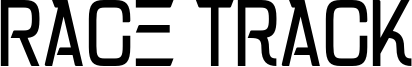 Race Track Font