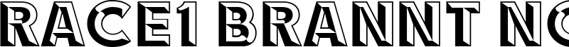 Race1 Brannt NCV Font