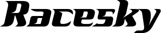 Racesky Font