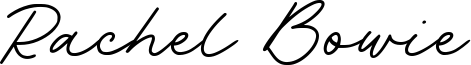 Rachel Bowie Font