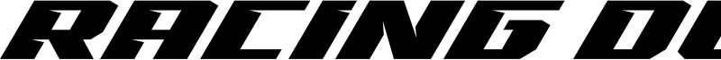 Racing Done Pro Font