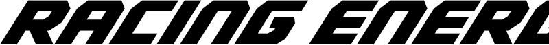 Racing Energy Font