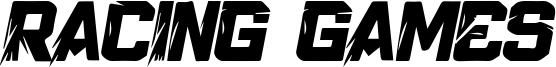 Racing Games Font